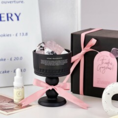 アイスランドピンクアロマセラピーギフトボックスニッチ天然クリスタルディフューザーストーン親友の誕生日プレゼントハイエンドの雰囲気の装飾品