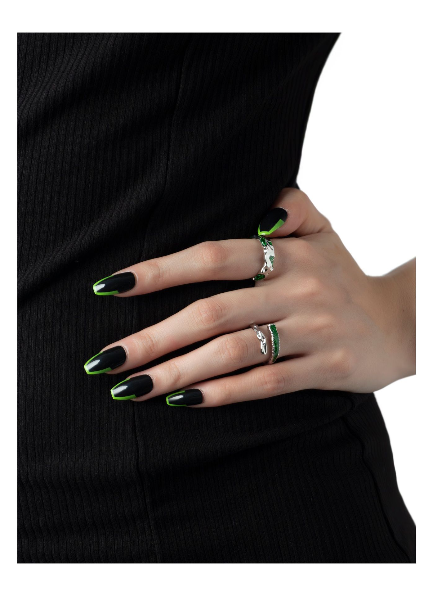 Fashion Geometric Copper Epoxy Plating Open Ring 1 Piece