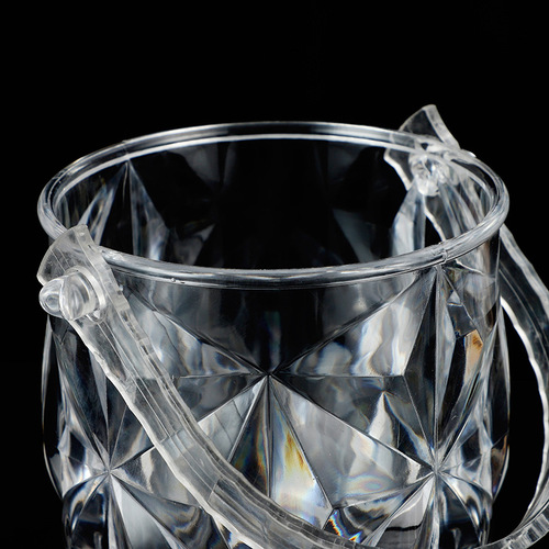 Factory wholesale acrylic crystal ice bucket, transparent wine bucket, champagne bucket, hotel bar KTV chilled beer bucket