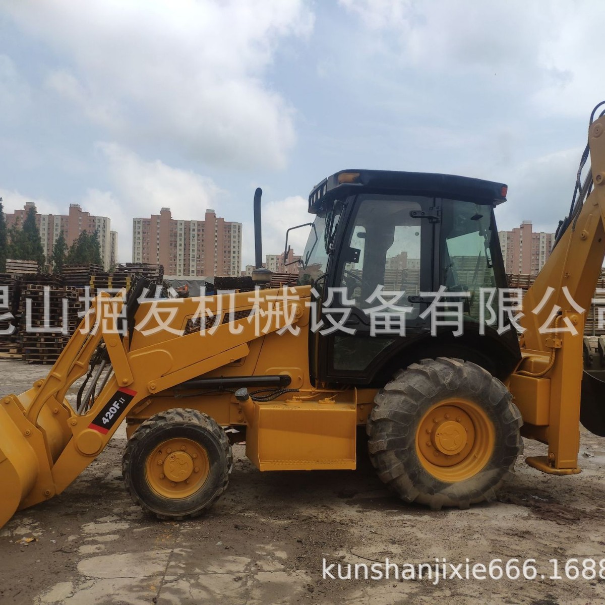二手卡特420F2两头忙  CAT 420F416E挖掘装载机