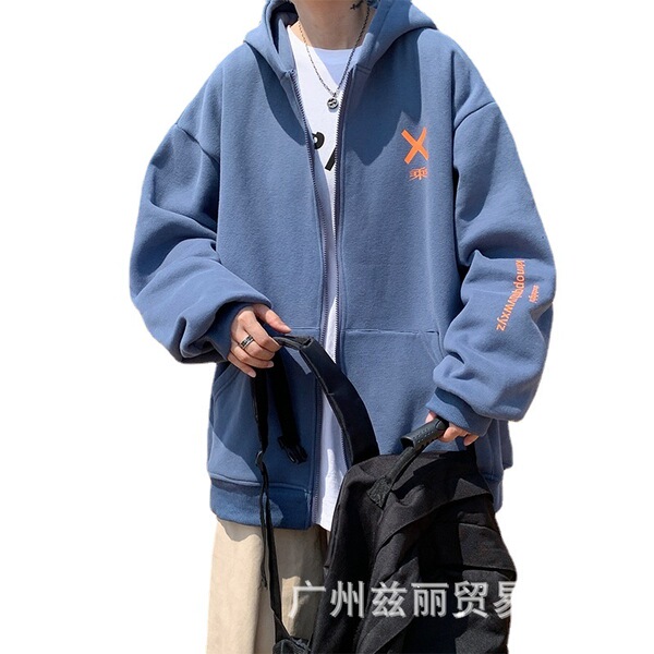 Demi-season retro sports sweatshirt