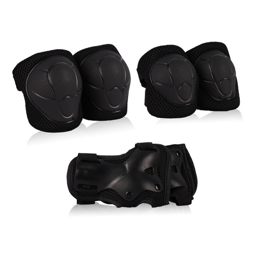 Helmet accessories, magnetic goggles, six-piece set of children's protective gear, helmet tail light