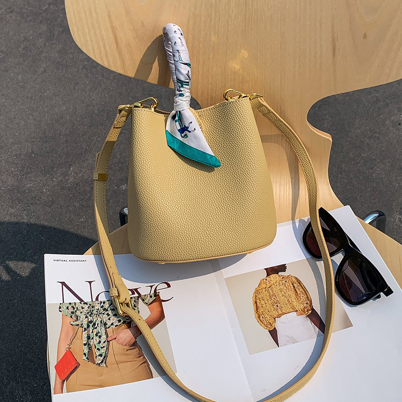 Coloris Women Bucket / Crossbody Bag - LHNZ-11121 (Beg Tangan Wanita)  Almond