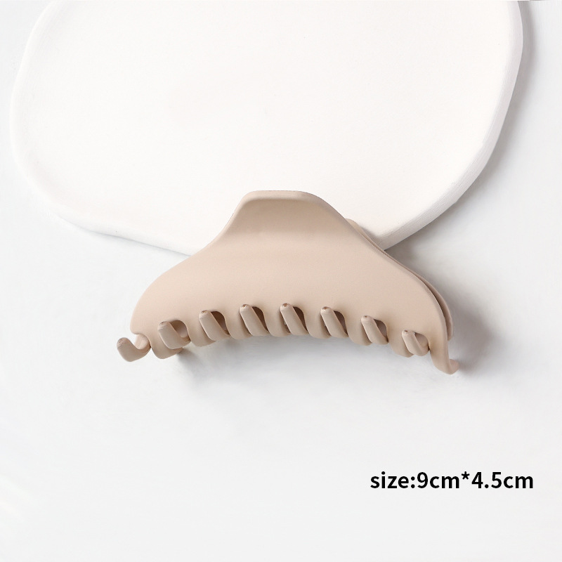 Corea del Sur elegante clip de pelo de las mujeres clip de helado tocado de alto grado horquilla de tiburón clip de pelo grande al por mayor