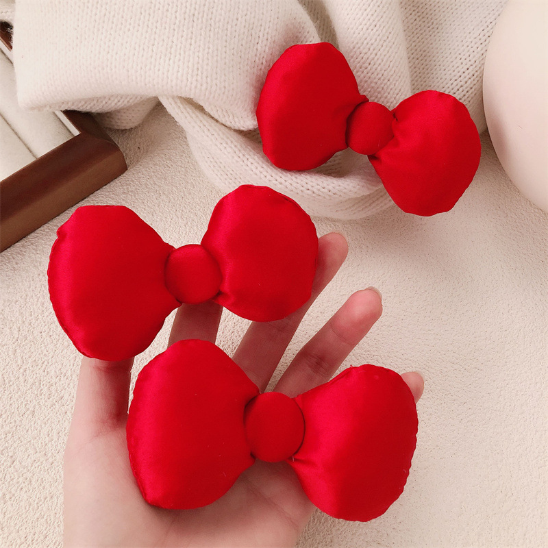 Bonita broca de cabello de arco japonés dulce anchora broca de cabello de cauda de caballo lateral broca de cabello adornamiento