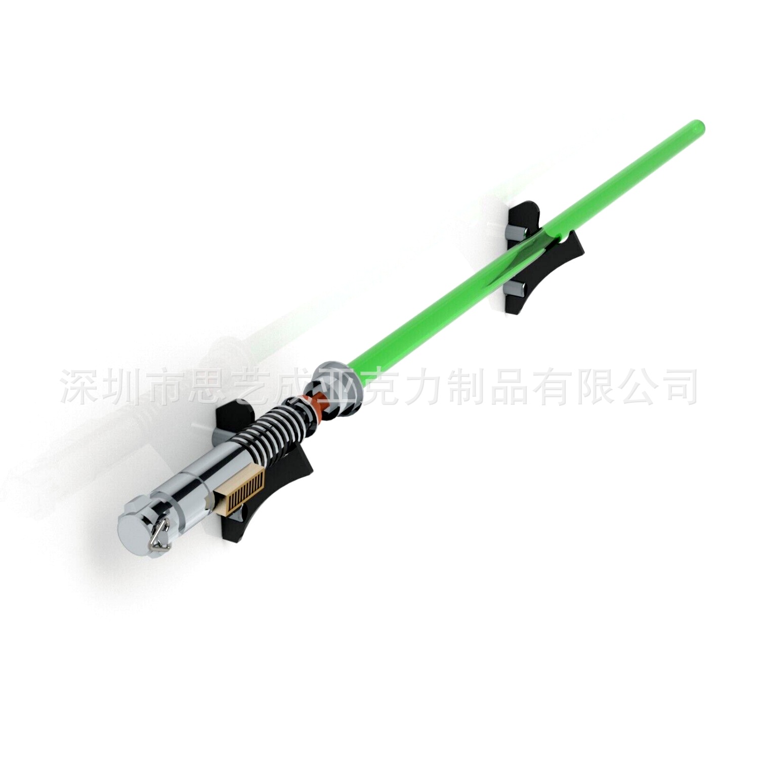 轻型军刀宝剑展示架 星球大战墙上光剑壁架 原力FX光剑架