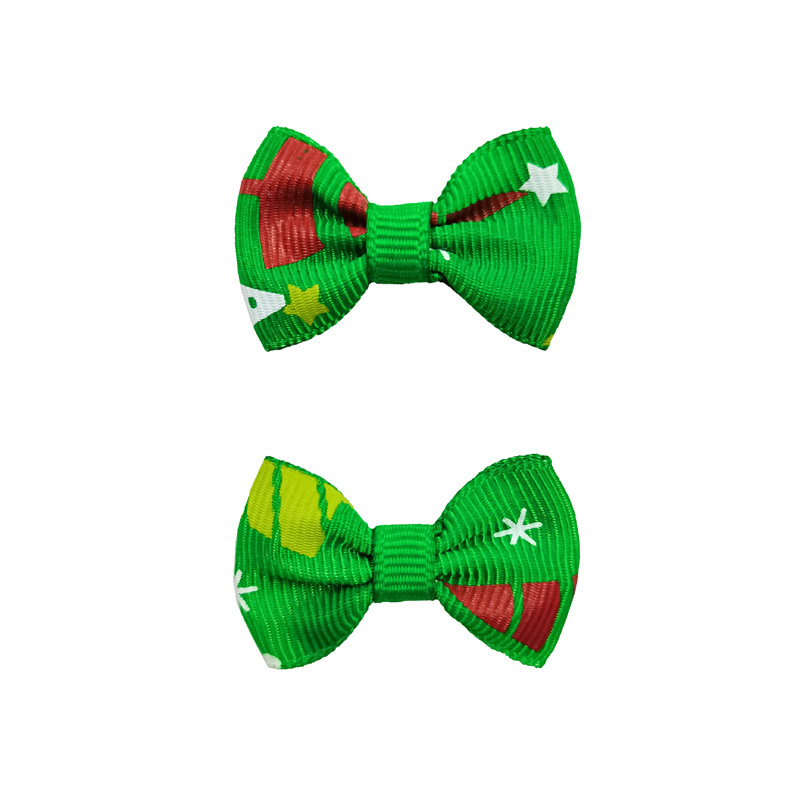 화려한 크리스마스 트리 그린