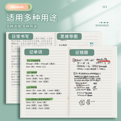 a5 stitched notebook wholesale thickened b5 stitched notebook simple high-looking notepad diary factory direct sale