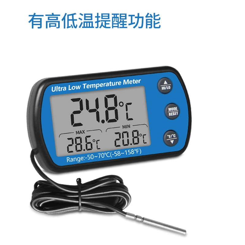 Новый электронный цифровой термометр морозильник высокая и низкая температура измерения температуры напоминает оптовые производители холодильных термометров