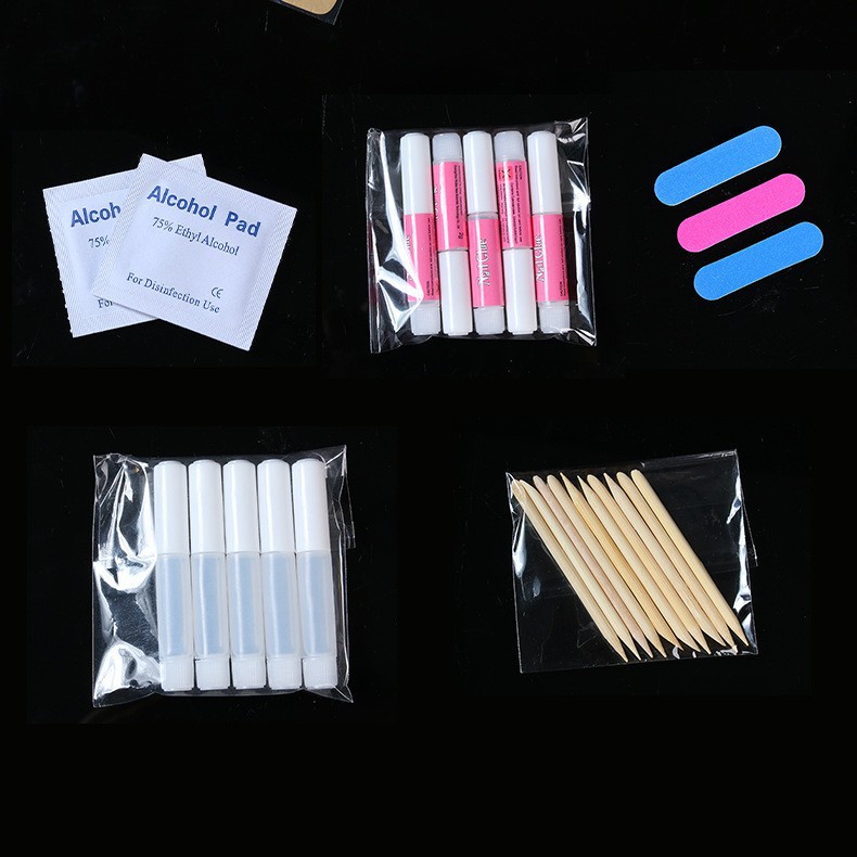 Mini nail file, disposable thin sanding strip, nail polishing strip, manicure nail file