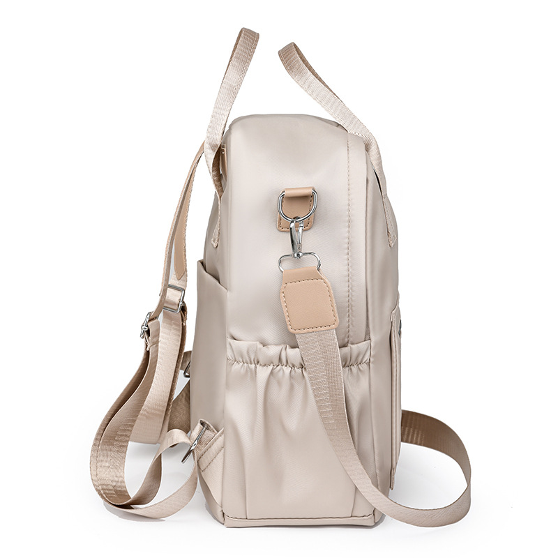Mochila para mujer 2024 invierno nuevo estilo nylon ocio estudiantes universitarios de secundaria viajes de gran capacidad computadora mochila escolar marea