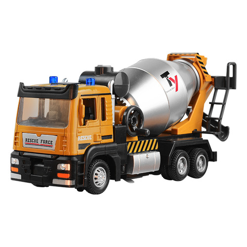 Wholesale mixer truck children's toy concrete tank car model for boys extra large alloy engineering vehicle toy car