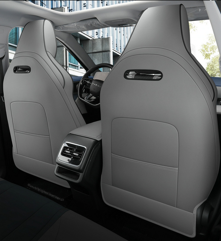Full-coverage car seat covers specifically for Chery Tiggo 5x and Tiggo 4 Pro, all-leather, suitable for all seasons