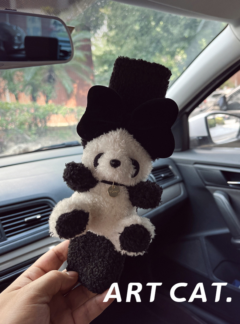Car Seat Belt Shoulder Cover Decoration High-End Girls Car Cute Shoulder Belt Car Sheath 2025 New Style