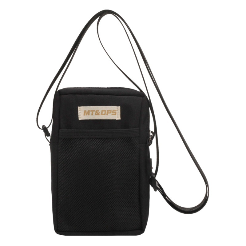 Color sólido impermeable nicho marca de moda bolsa de teléfono móvil ins moda mini monedero auricular bolsa personalizada pequeña bolsa de hombro