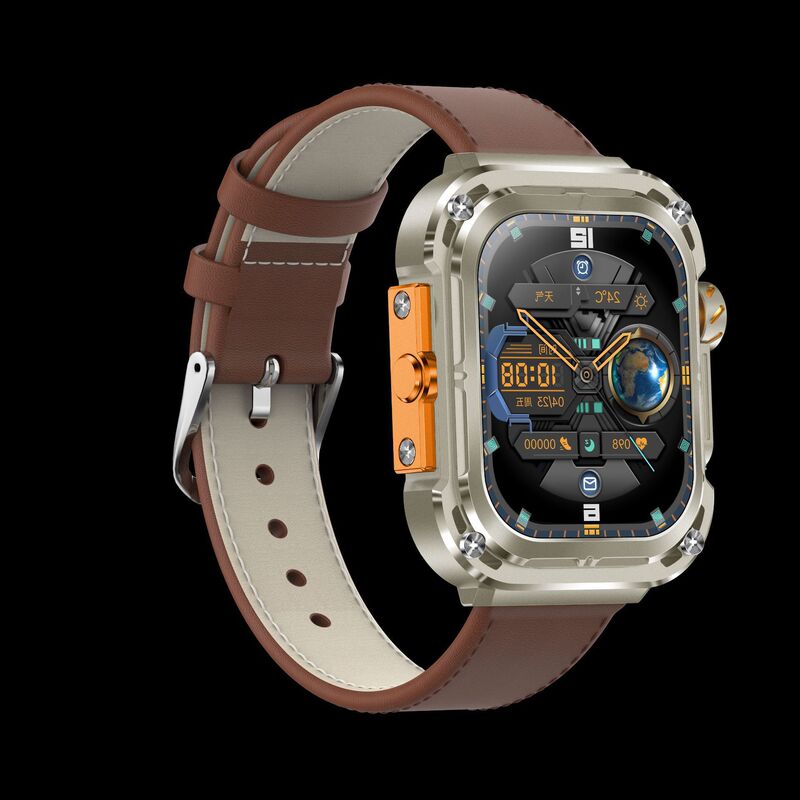 New LG67Max smart watch ring multi-language sports record long sitting reminder gesture control answer phone