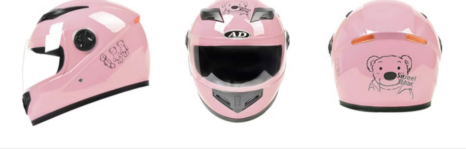 Electric Vehicle Helmet Winter Warm Full Helmet