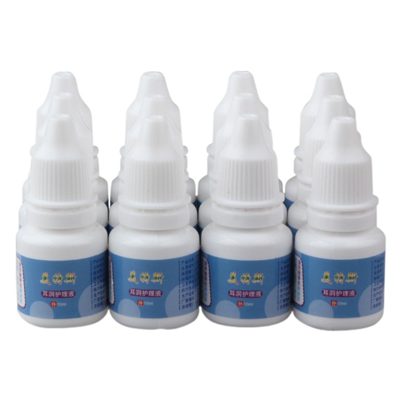 Spot Wholesale Ear Piercing Daily Care Ear Skin Cleaning Ear Piercing Ear Eye Ear Canal Antibacterial Liquid