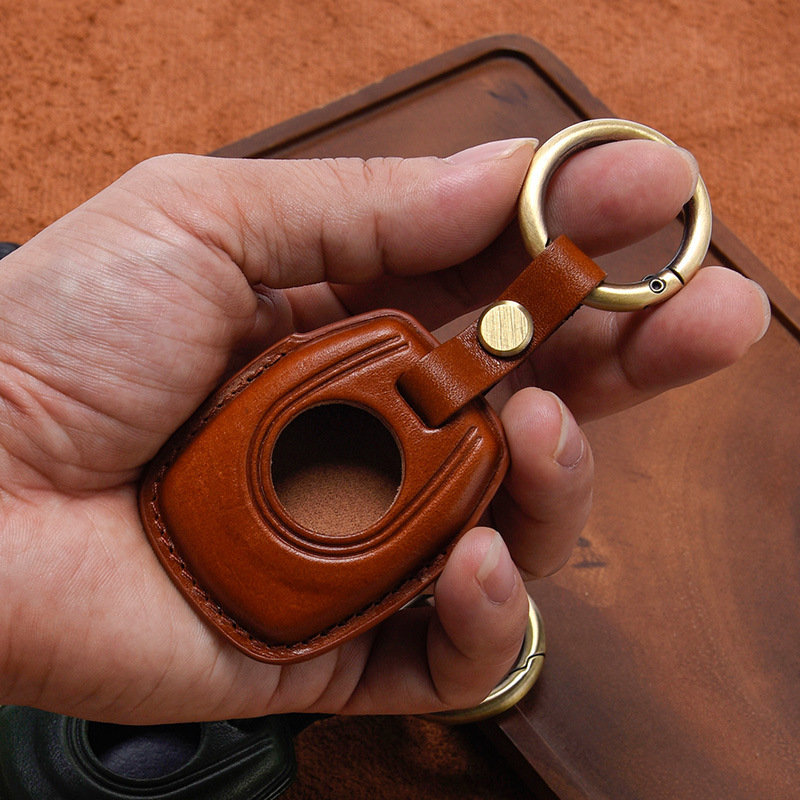 Suitable for Harley SportsterS Pan American SportsterS Leather Key Case Night Walker Modified Cow Leather Case Vintage