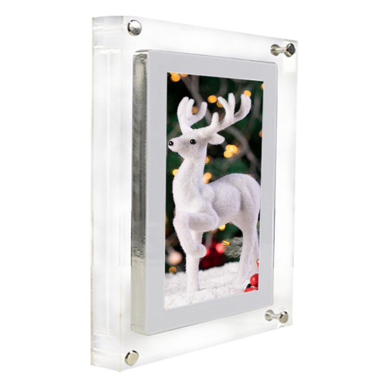 Amazon Cross-border 5/7/10 pulgadas IPS acrílico marco de fotos digital campaña de reproducción de video álbum de fotos electrónico