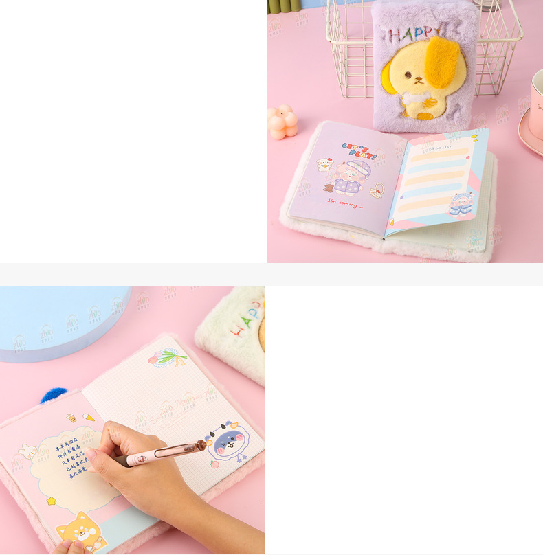 1 Piece Animal Cartoon Class Learning Wood-free Paper Cute Notebook display picture 1