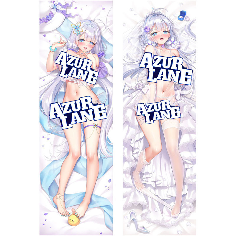 アズールレーン ラディアント 等身大抱き枕 オタク 二次元 アニメ 周辺機器 ベッドサイド 長枕 枕カバー 2way|undefined