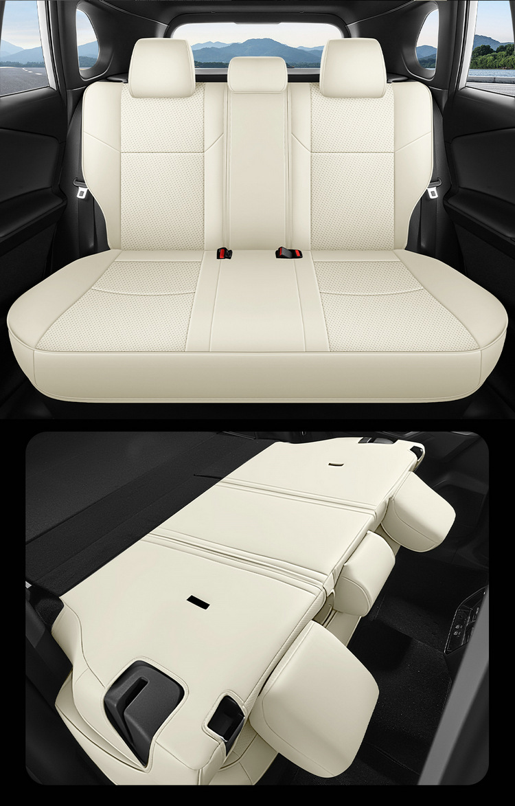 Suitable for 2026 Model 2.0L Two-Wheel Drive Luxury Version Toyota Rav4 Leather Perforated Breathable Car Seat Cover