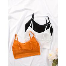 B 74124 Seams Adjustable Straps Sport Bra ��Ů��������
