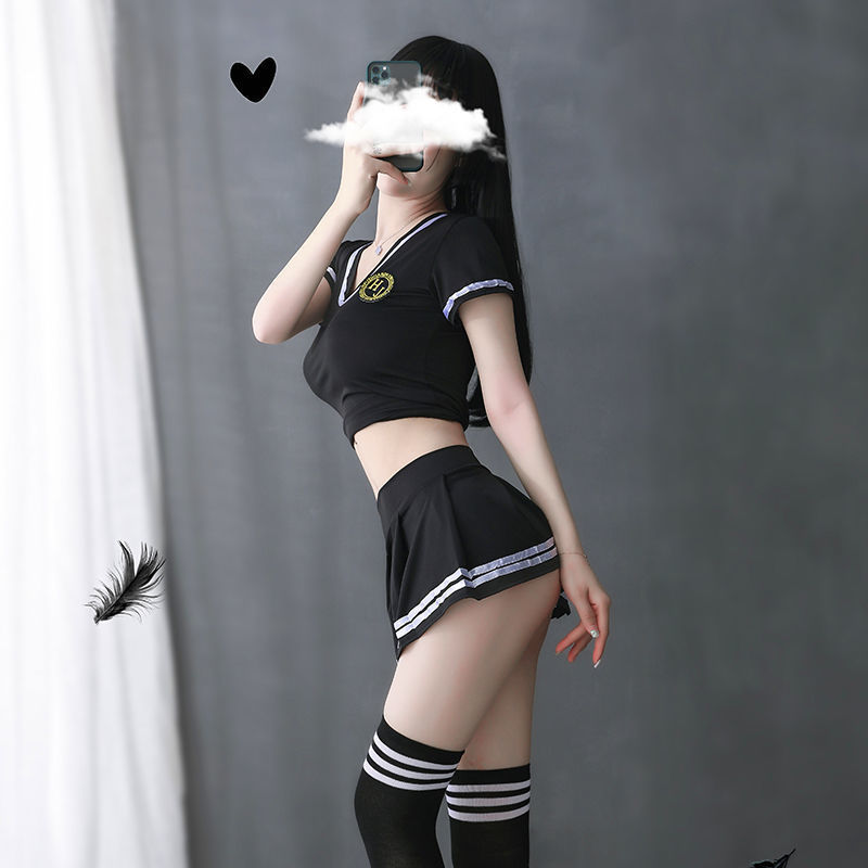 Dead Water sexy traje de lencería Sao ropa transparente medias SM sexy mono de extremo abierto Generación de cabello caliente