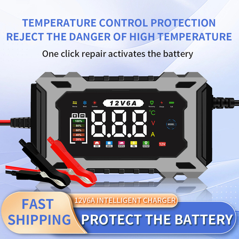 Jinnuoyi 12V Charger Motorcycle Battery Charger Car Battery Charger Automatically Stops When Full Jinnuoyi 12V Charger Motorcycle Battery Charger Car Battery Charger Automatically Stops When Full