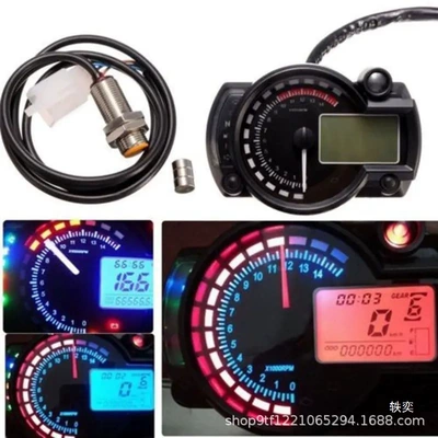 Motorcycle Accessories Universal Lcd tachometer