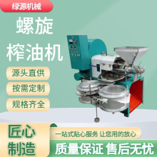 商用螺旋榨油机 大容量花生大豆压榨设备 油坊专用出油 连续作业