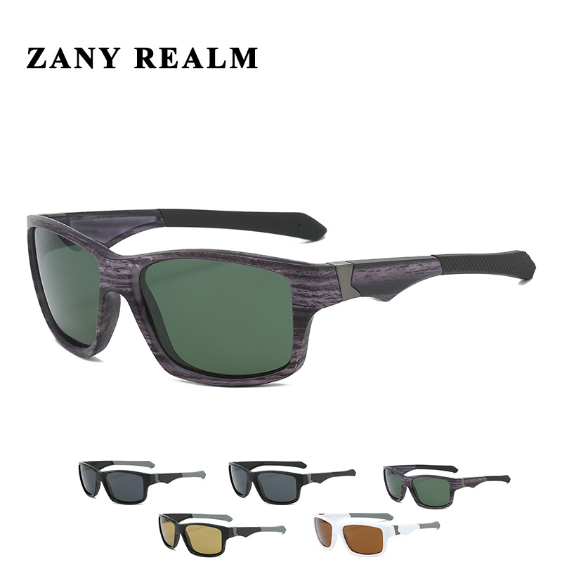 Nuevos deportes de los hombres polarizados transfronteriza gafas de sol deportivas británica simple casual gafas de sol cuadradas fabricante en stock