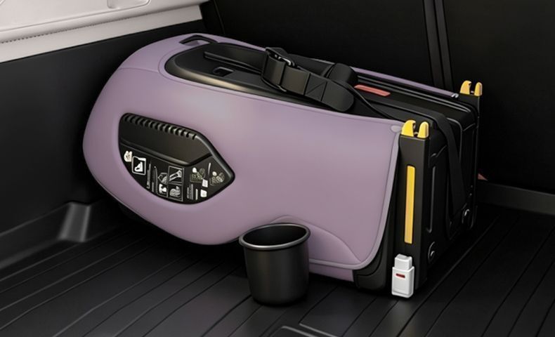 Simple rear seat safety seat for 12-year-olds, suitable for portable folding car seats for older children, children's car seat with cotton upholstery