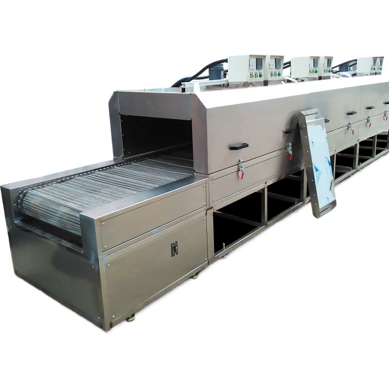 Туннельная сушильная линия, туннельная печь для выпечки пищевых продуктов, ленточная сушилка для электроники, туннельный сушильный аппарат