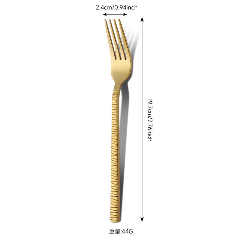 Creativo romano acero inoxidable cubiertos occidentales cuchillo de filete cuchillo de tenedor cucharas refrescos set de titanio cucharas europeas