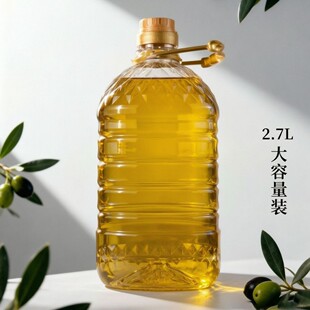 2.7LʳƷ��PET��������ƿ ͸���Ӻ��©�����ֻ�����ɽ���ͷ��bͰ