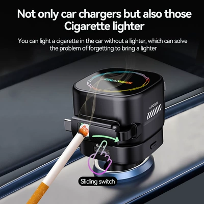 Cross-border new model car charger with Siqaret yandırıcısı