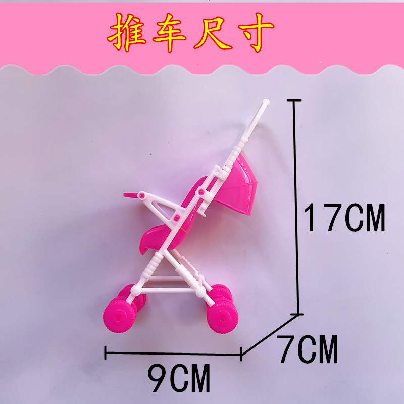 OPP DIY Barbie muñeca cochecito niños niña juguete barato puesto Premio al por mayor jugar casa