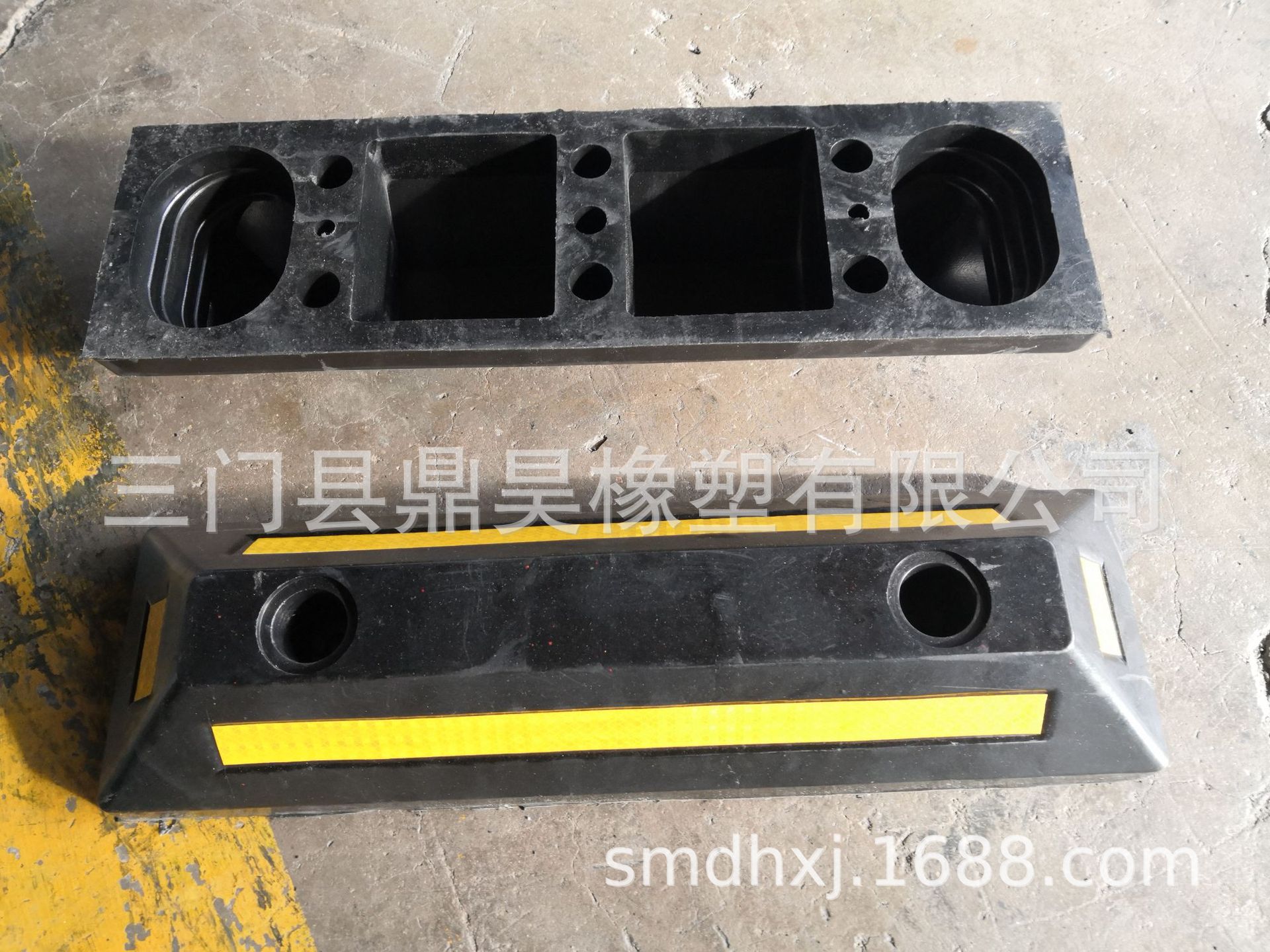 橡胶定位器停位器停车位车轮止步器挡轮块阻退器停车场挡轮器