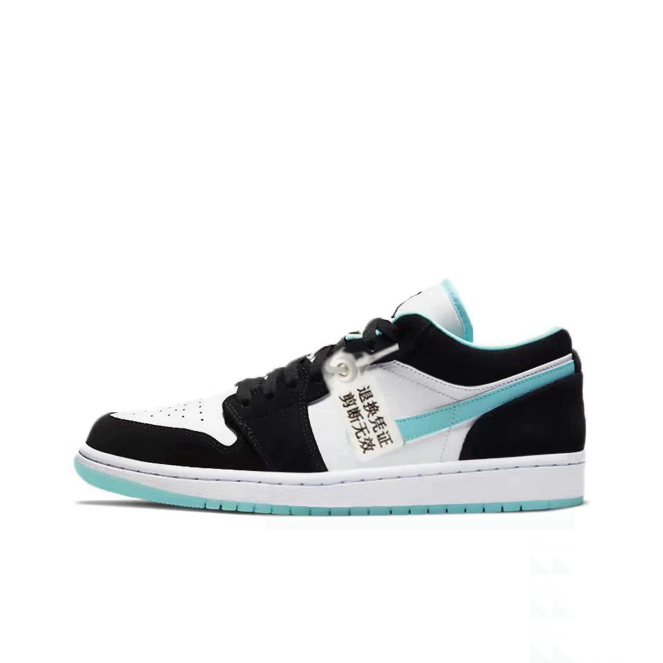 Air Jordan 1, низкие баскетбольные нескользящие универсальные кроссовки для мужчин и женщин для отдыха