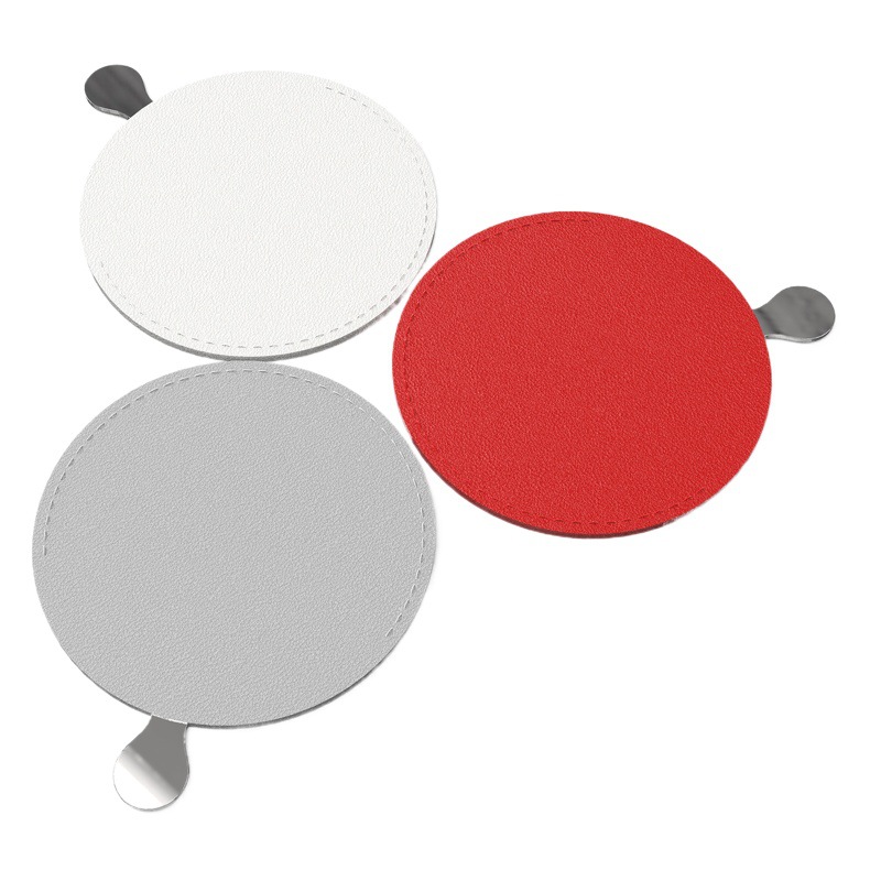 Fábrica en stock espejo cosmético al por mayor espejo de maquillaje portátil extraíble redondo espejo de acero inoxidable regalo pequeño espejo