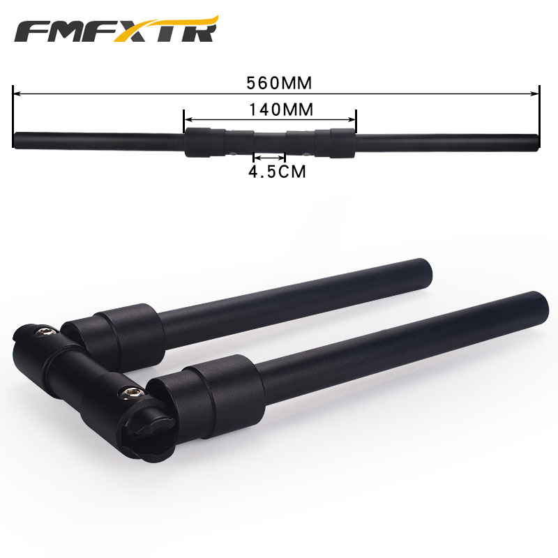 Liberación rápida Scooter Eléctrico plegable manillar bicicleta de montaña cabeza mango horizontal accesorios de modificación de la bicicleta