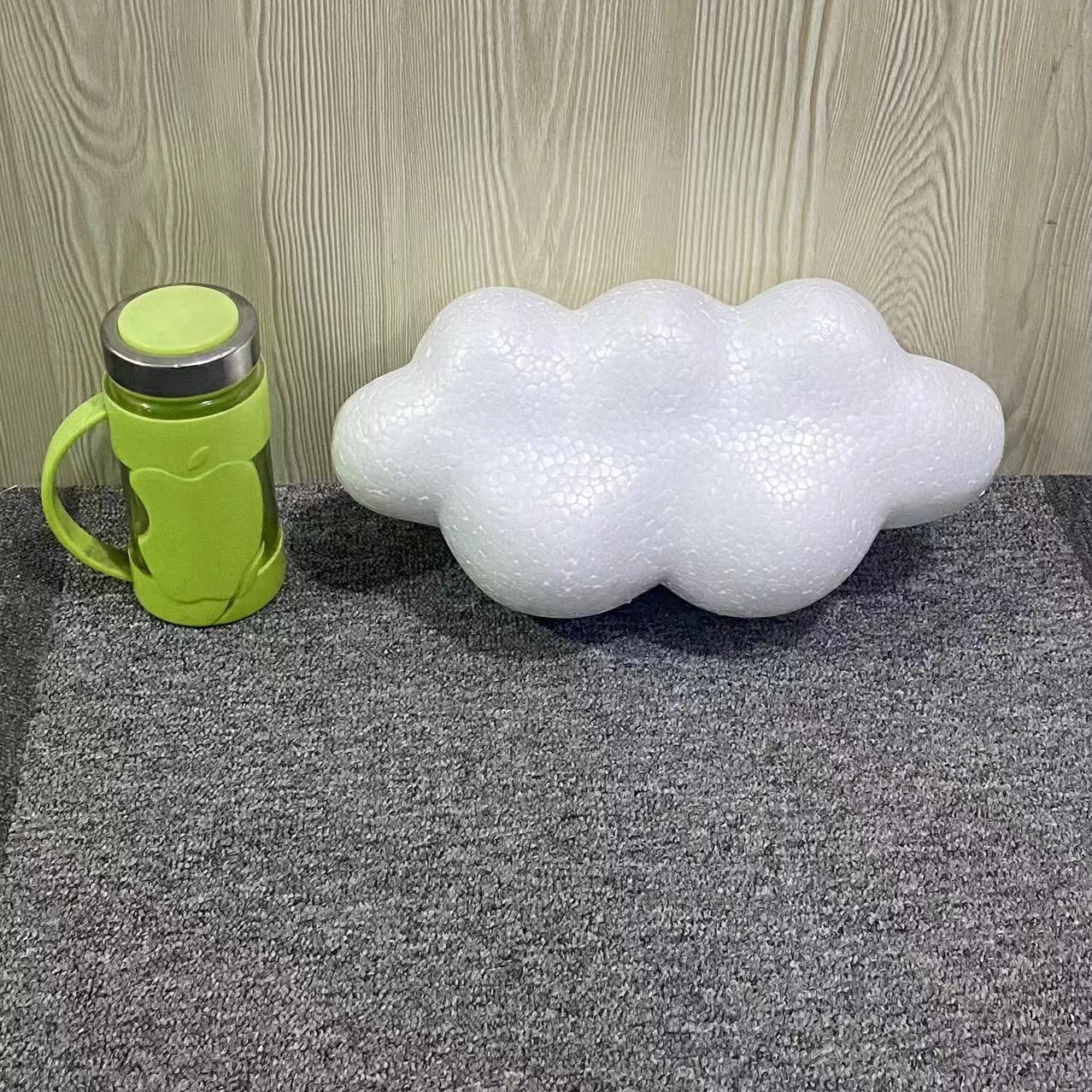 Oso Rosa molde oso modelo embrión blanco Qixi Día de San Valentín EPS Poli Dragón blanco espuma oso Clavel