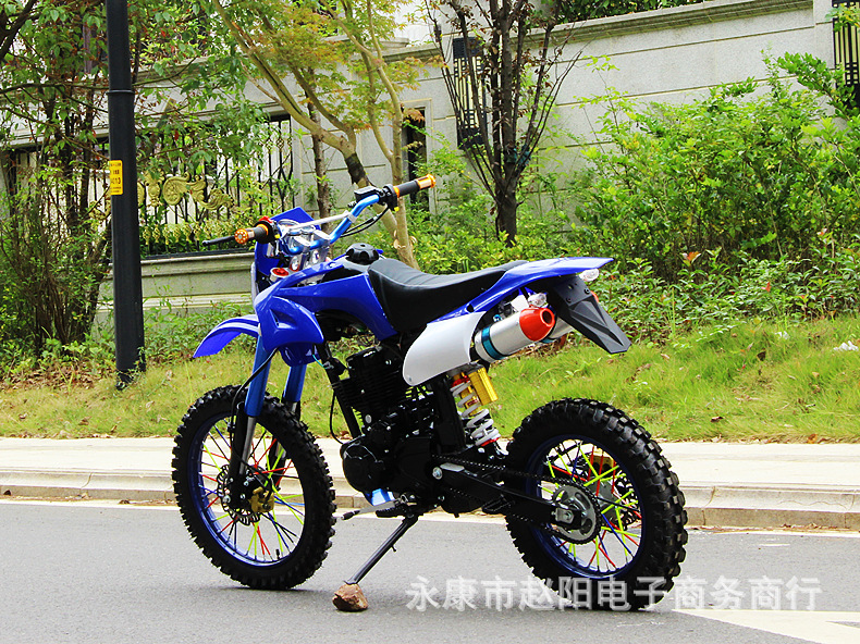 150Cc Two-Wheeled Off-Road Motorcycle, Fuel-Powered Mountain Bike, Venue-Level High-Speed Competition Adult Off-Road Vehicle