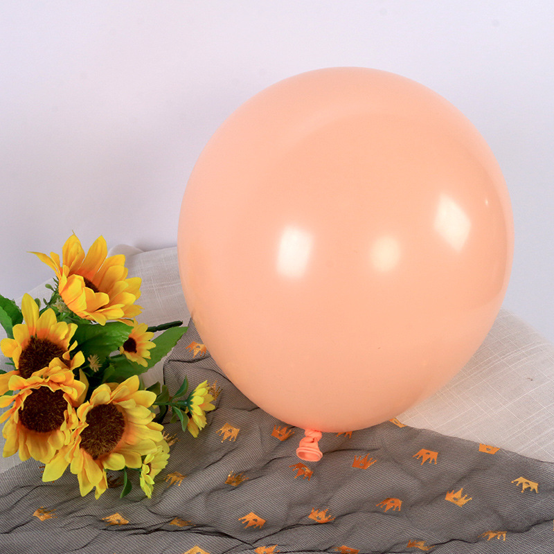 12-pulgadas 2,8G látex macaron globo fiesta de cumpleaños globo decoración de la habitación de la boda color caramelo globo al por mayor