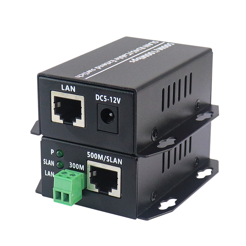 Ip2 Core Extender 100m Network Extender Network Cable Twisted Pair 500m Network Ip2 Core to Coaxial