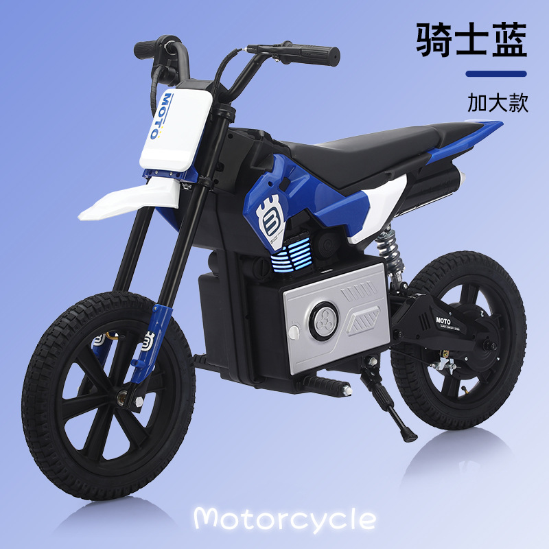 Pequeño caballero azul + 24v5 + neumáticos + asiento de cuero