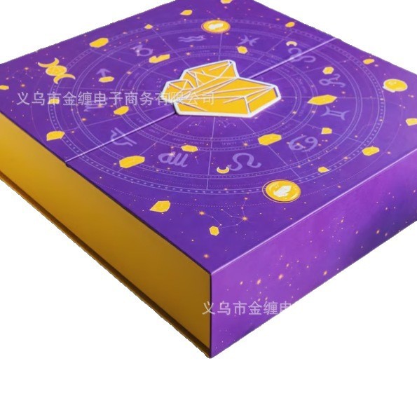跨境 Reiki Crystal Halloween Countdown Gift Box 万圣节盲盒|undefined