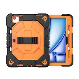 苹果11寸AIR6M22024平板电脑保护套硅胶防撞360支架彩色彩色硅胶